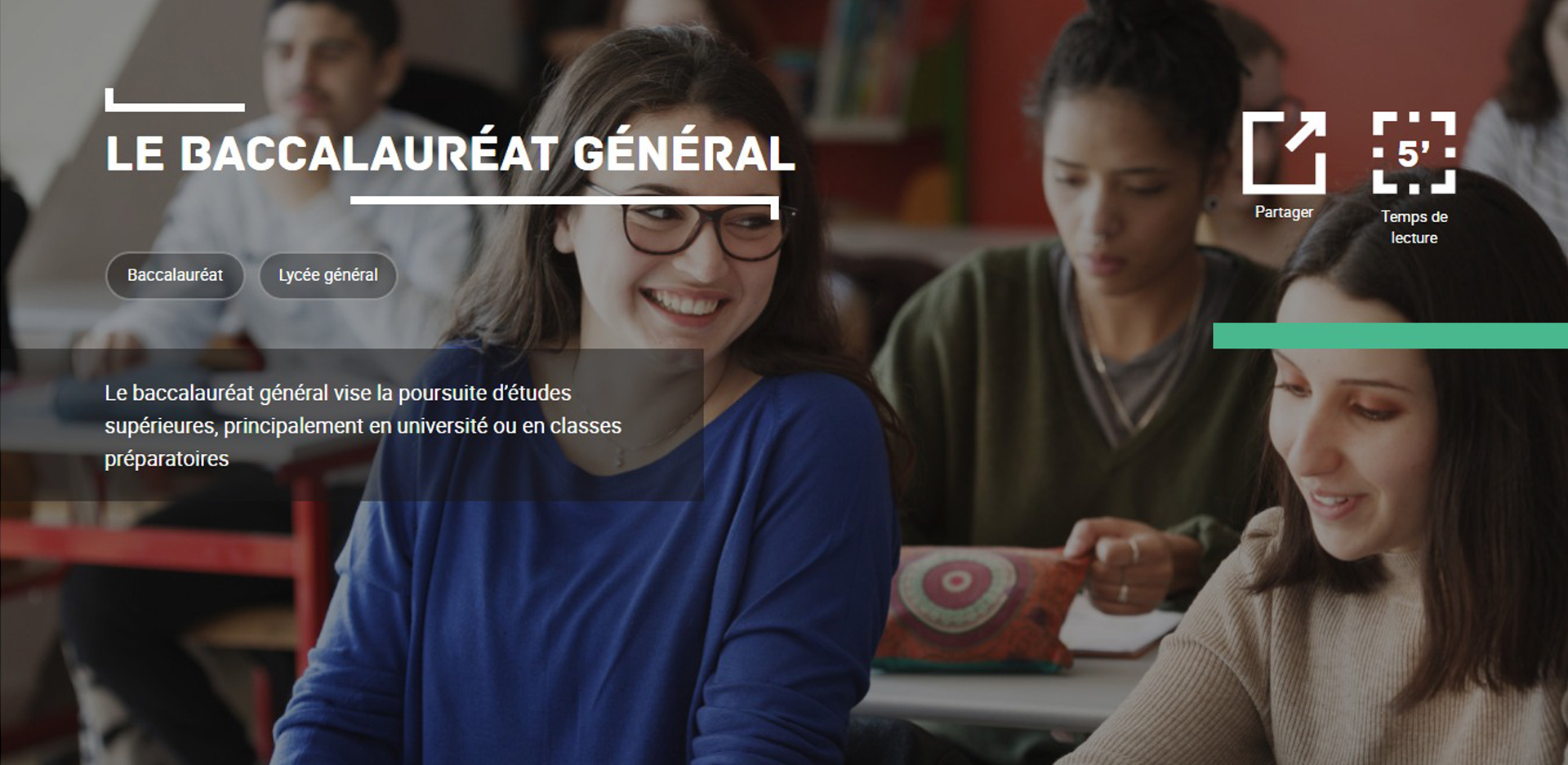 Le baccalauréat général