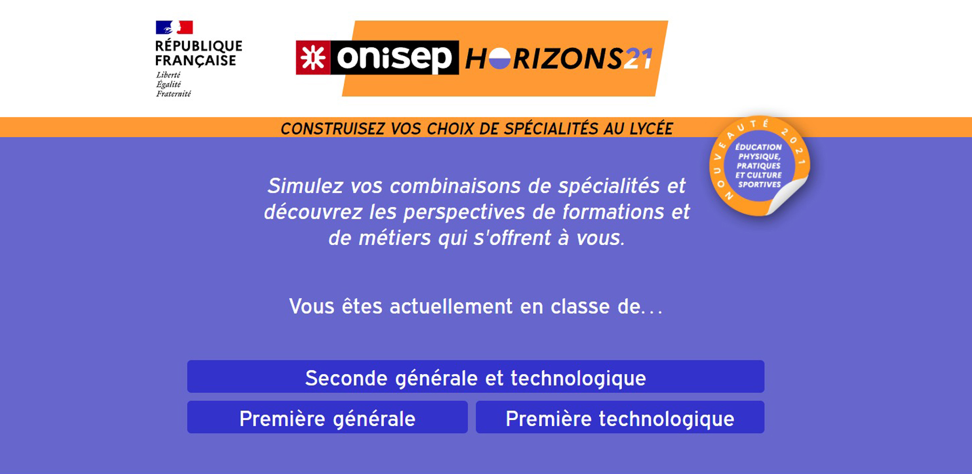 Horizons 21